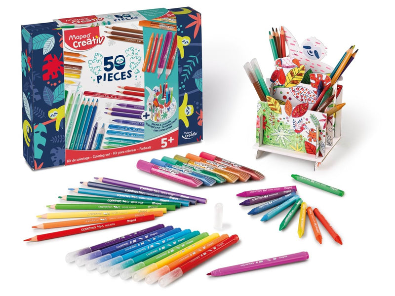 Maped Creativ Colouring kit   50 pcs