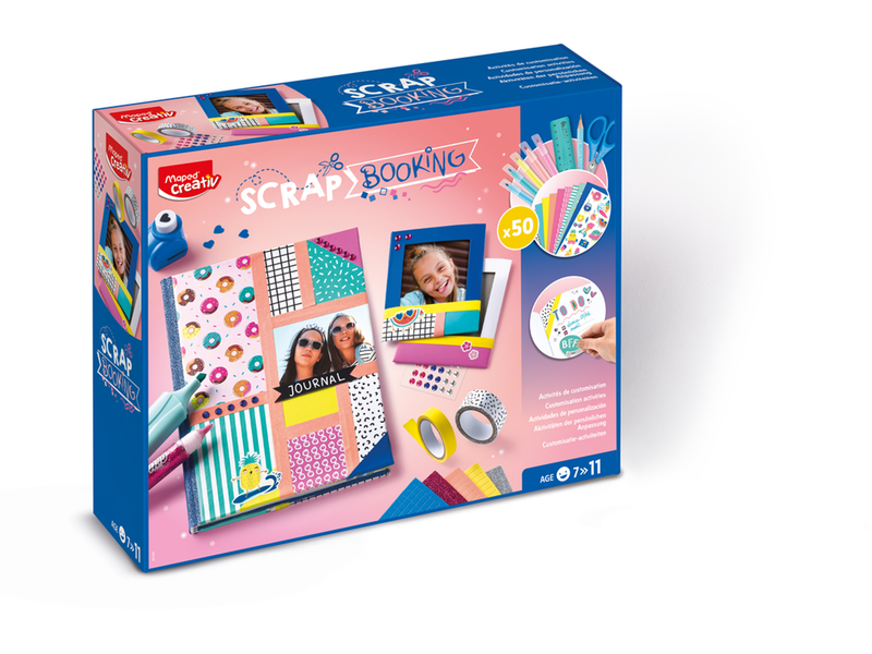 Maped Creativ Scrapbooking - Maxi set more than 50 pcs.