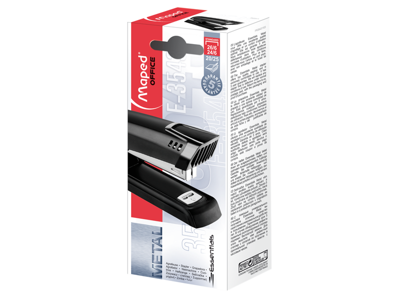 Maped Essentials Metal stapler - Half Strip