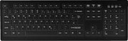 Active Key desinfizierbare Hygiene-Tastatur - Schwarz