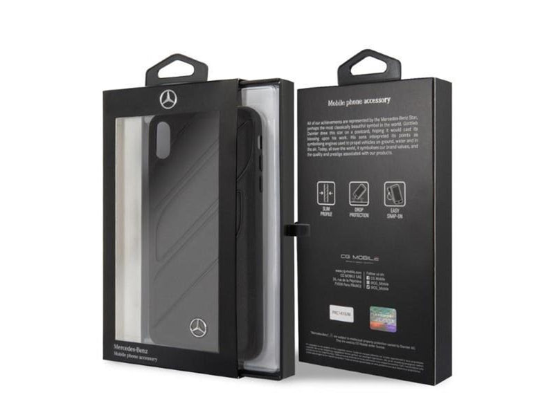 Mercedes New Organic I Case for iPhone XS Max - Black