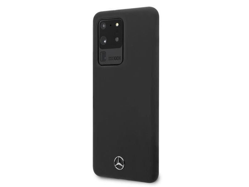 Mercedes Silicone Line Case for Samsung Galaxy S20 Ultra - Black