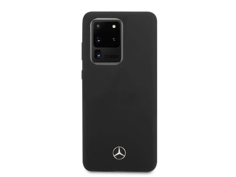 Mercedes Silicone Line Case for Samsung Galaxy S20 Ultra - Black