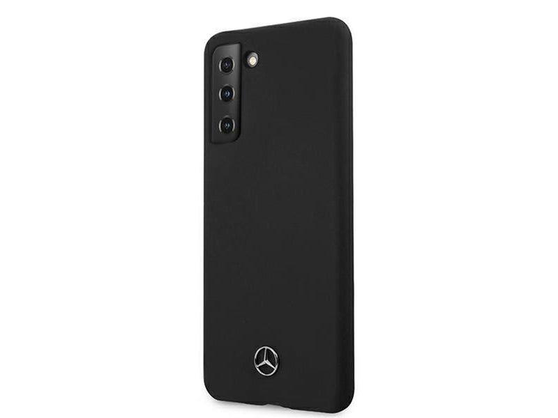 Mercedes Silicone Line Case for Samsung Galaxy S21+ - Black