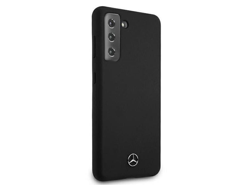 Mercedes Silicone Line Case for Samsung Galaxy S21 - Black