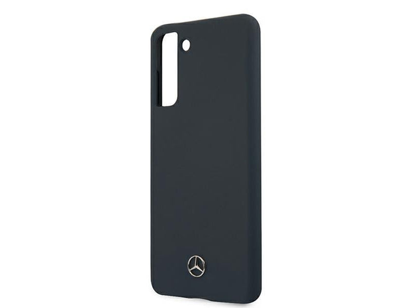 Mercedes Silicone Line Case for Samsung Galaxy S21+ - Blue