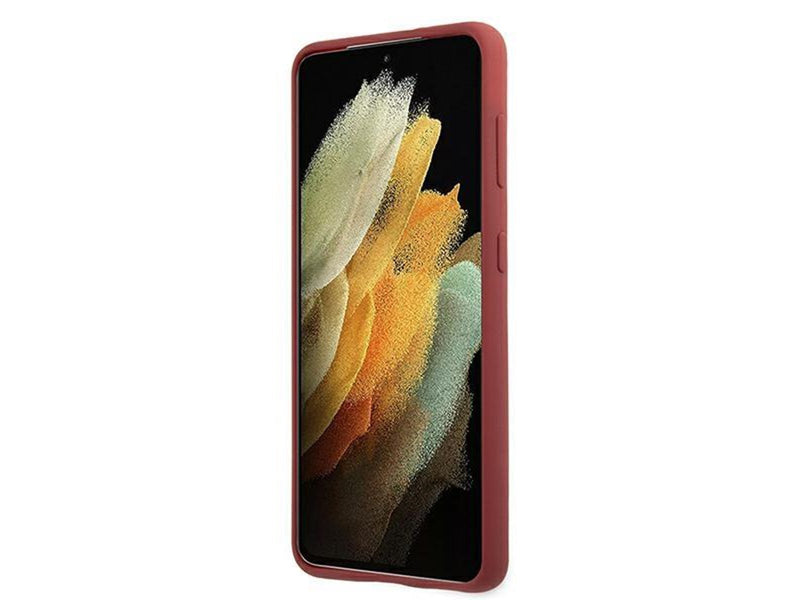 Mercedes  Silicone Line Case for Samsung Galaxy S21 - Red