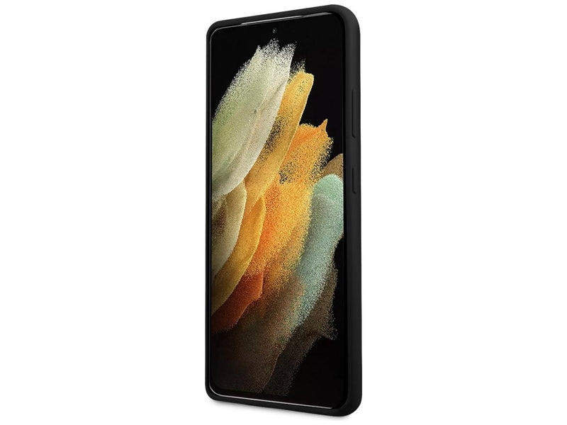 Mercedes Silicone Line Case for Samsung Galaxy S21 Ultra - Black