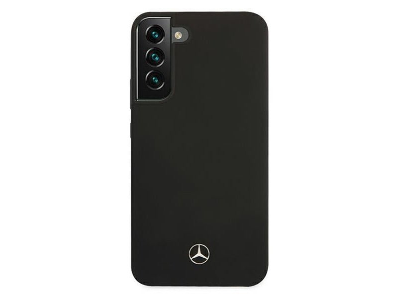 Mercedes Silicone Line Case for Samsung Galaxy S22+ - Black