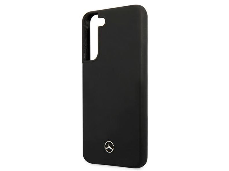 Mercedes Silicone Line Case for Samsung Galaxy S22+ - Black