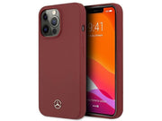 Mercedes Silicone Line Case for iPhone 13 Pro / iPhone 13 - Red