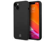 Mercedes Silicone Line MagSafe Case for iPhone 14 Plus - Black