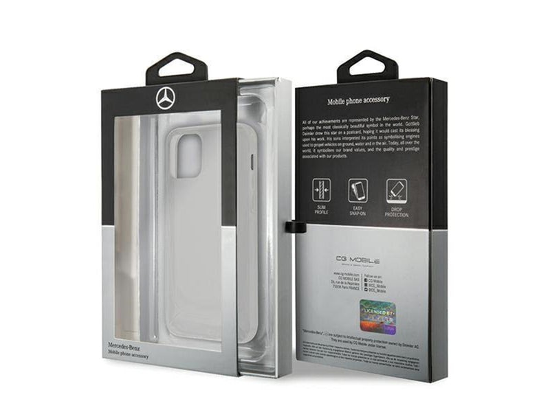 Mercedes  Transparent Line Case for iPhone 12 mini - Transparent