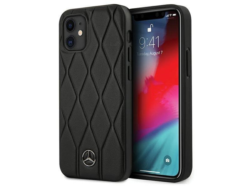 Mercedes Wave Line iPhone 12 mini Case - Black