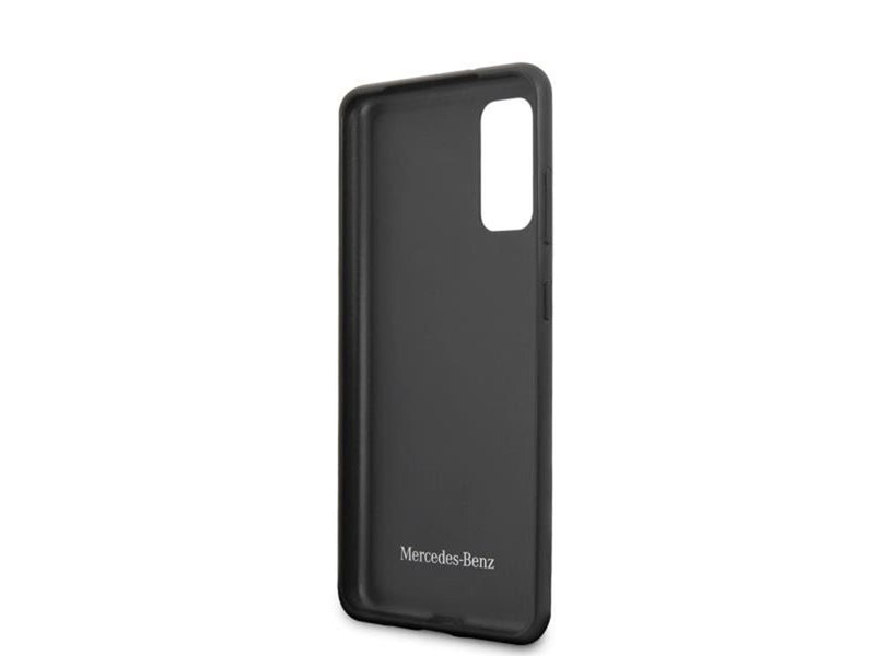 Mercedes Wood Line Walnut Case for Samsung Galaxy S20 - Brown