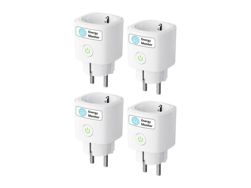 Meross MEROSS MSS315CFH-EU Smarte Steckdose mit Energieüberwachung (Matter) (4er-Set)