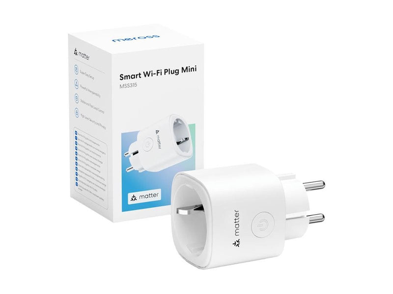 Meross MEROSS MSS315CFH-EU Smarte Steckdose mit Energieüberwachung (Matter) (4er-Set)