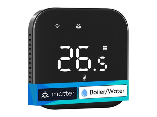 Meross MEROSS MTS215BMA-B(EU) Smarter Wi-Fi Thermostat (Schwarz)