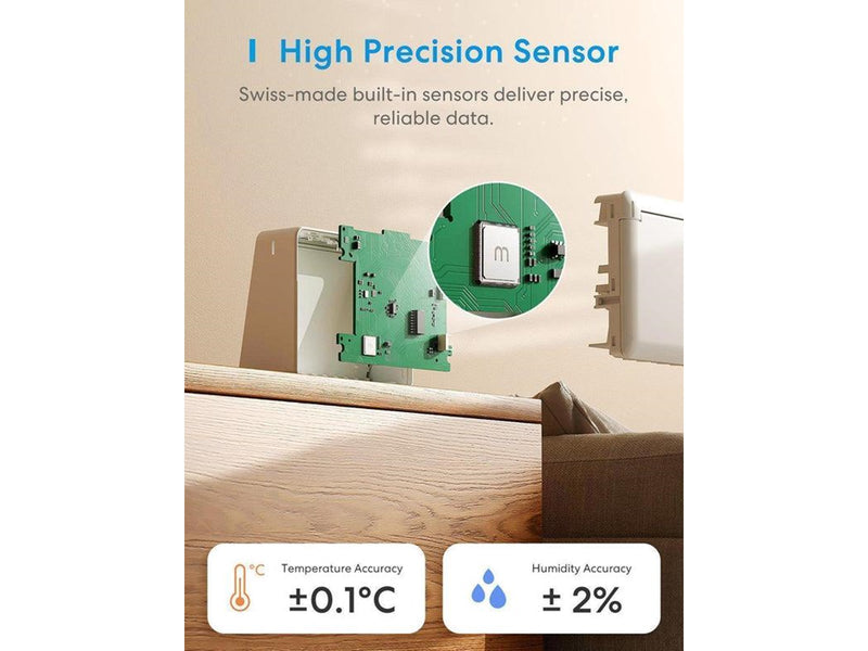Meross MS130H - Smart Temperature and Humidity Sensor Kit