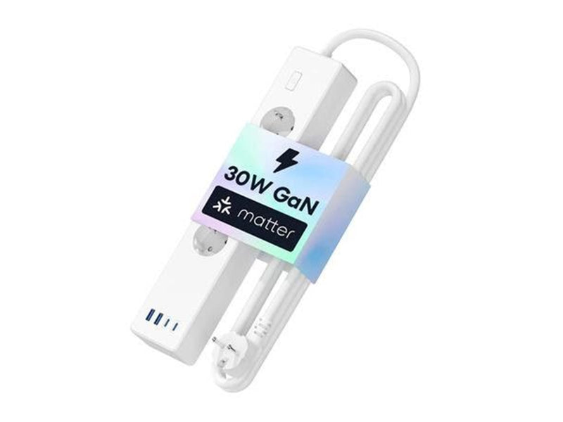 Meross Smart Power Strip MSP844 – 4×AC + 2×USB‑A + 2×USB‑C