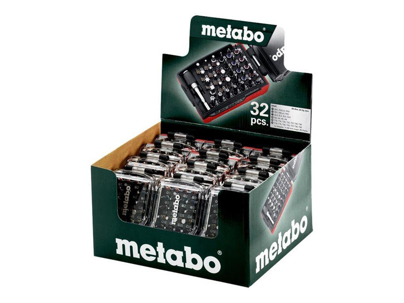 Metabo Battery Bit Box Set 32 Pieces