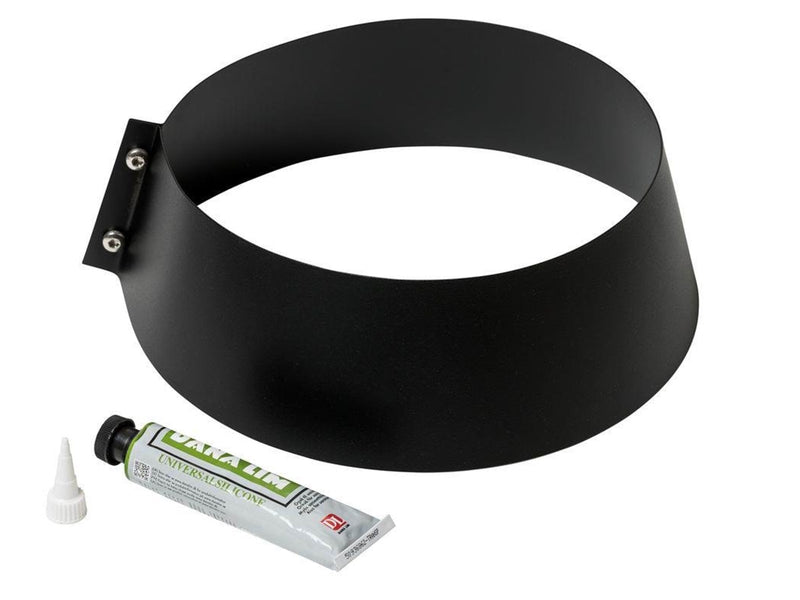 Metalbestos storm collar ø250/150 black with silicone