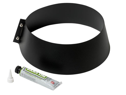 Metalbestos storm collar ø250/150 black with silicone
