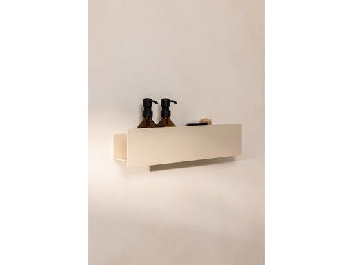 Metallbude Shea Aluminium Shower Shelf Cream - 50 cm