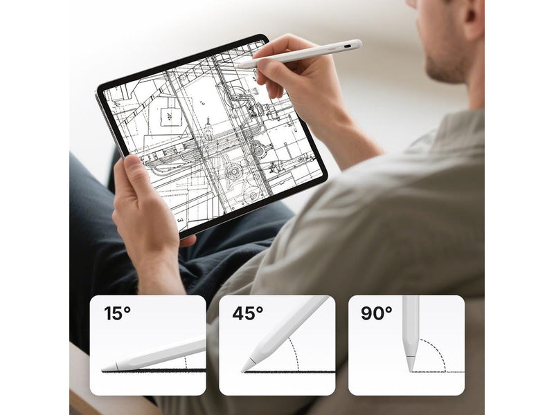 Metapen Pencil A8 for iPad - White