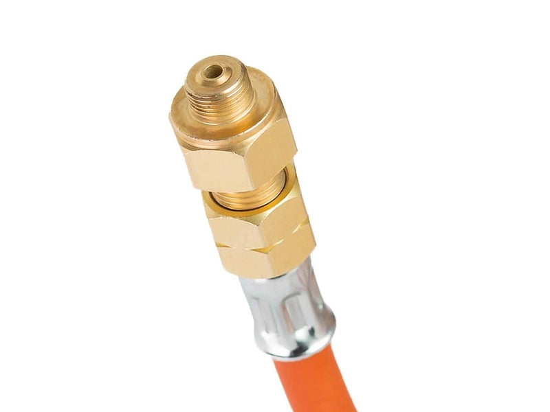 Meva Connection reduction to tourist gas cylinder G 3/8" L - 7/16" hose 1.5m
