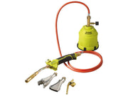 Meva Gas burner soldering iron gas heat gun for cartridges HANDY - set