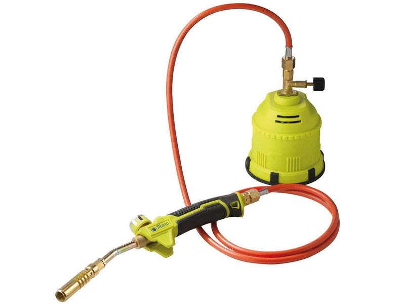 Meva Gas burner soldering iron gas heat gun for cartridges HANDY - set
