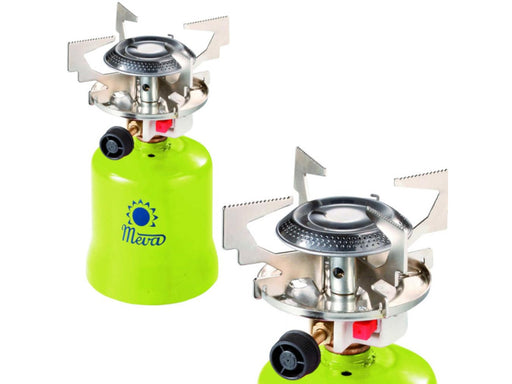 Meva  Stove for Punctured Gas Cartridges FOCUS piezo Igniter 1.4kW