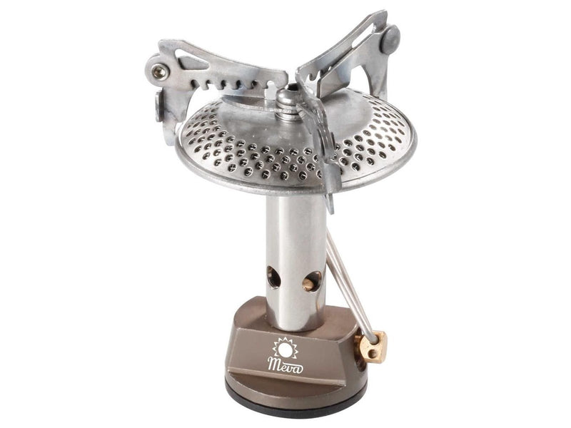 Meva The lightest tourist stove for gas cartridges (valve or thread) HIKER 70gram 2.4kW