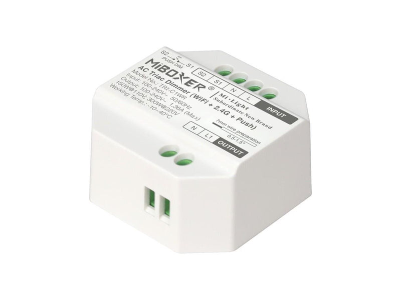 Miboxer Dæmper - AC - TRIAC - 300W - 230V - WiFi - 2.4GHz RF