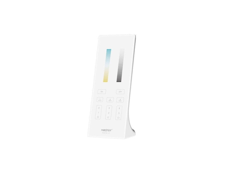 Miboxer Fjernbetjening - Hvid - CCT - 3 Zoner - 2.4GHz RF