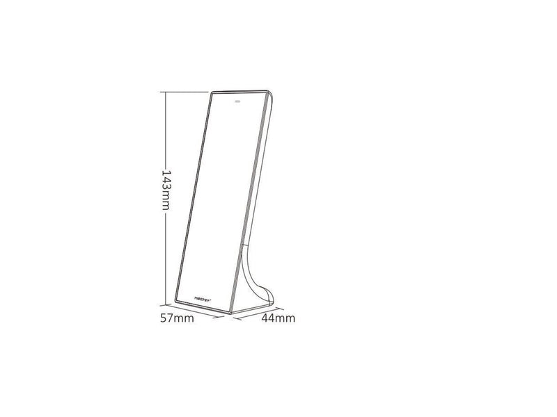 Miboxer Fjernbetjening - Hvid - RGB-CCT - 3 Zoner - 2.4GHz RF