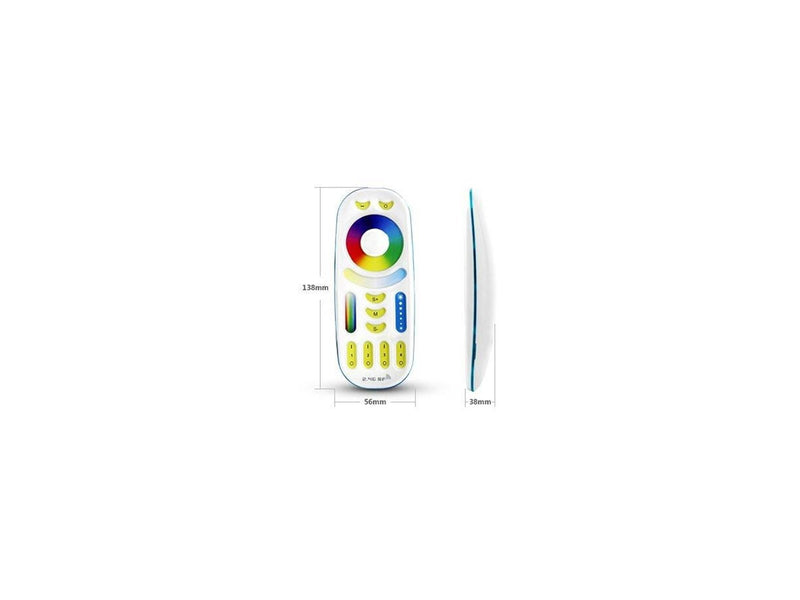 Miboxer Fjernbetjening - RGB-CCT - 3V - 4 Zoner