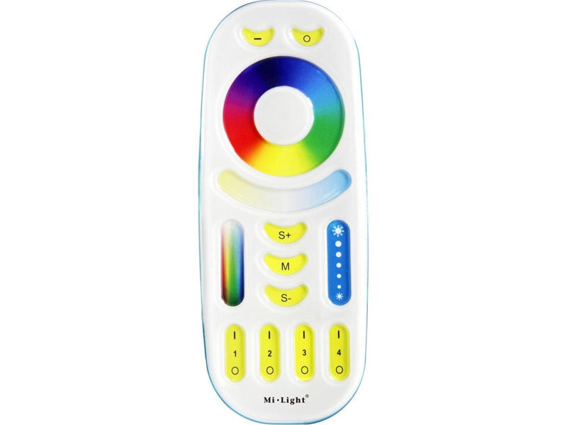 Miboxer Fjernbetjening - RGB-CCT - 4 Zoner - 2.4GHz RF