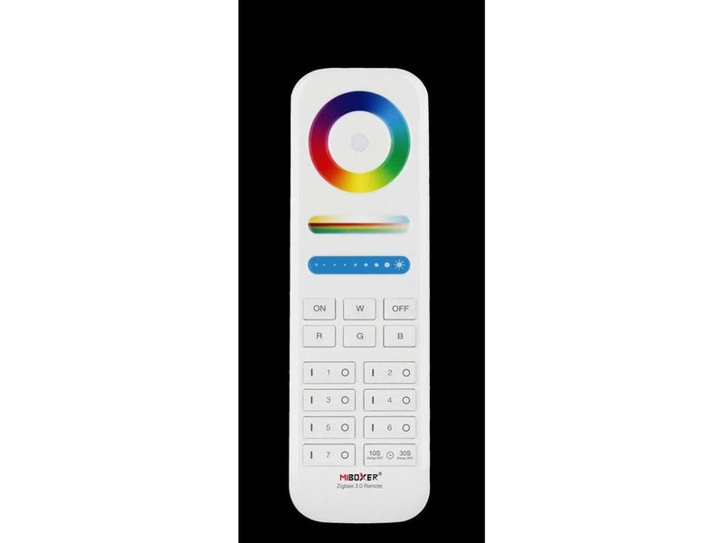 Miboxer Fjernbetjening - RGB-CCT - 7 Zoner - Zigbee 3.0