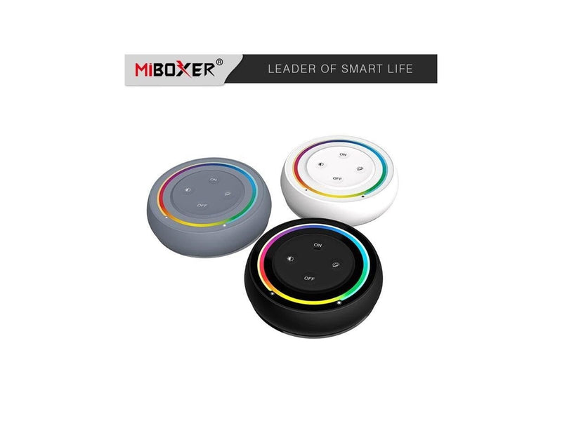 Miboxer Fjernbetjening Rainbow - Sort - RGB-CCT - 2.4GHz RF