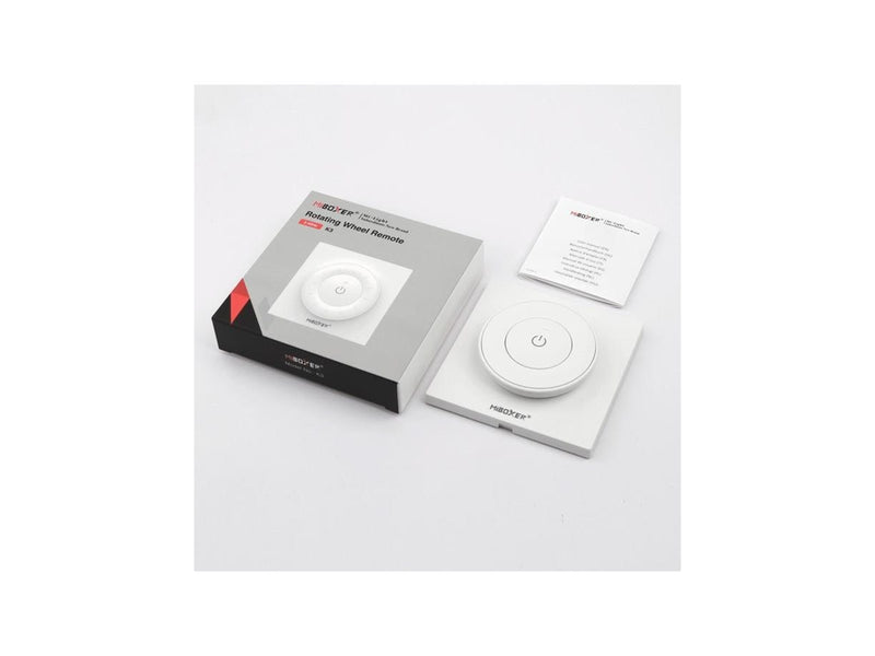Miboxer Fjernbetjening - Roterende Hjul - Hvid - CCT - 2.4GHz RF
