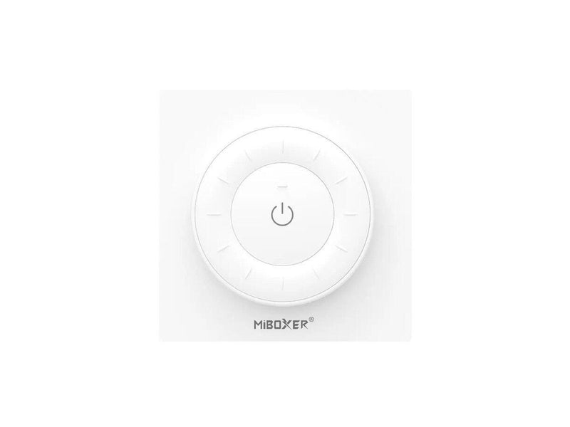 Miboxer Fjernbetjening - Roterende Hjul - Hvid - CCT - 2.4GHz RF