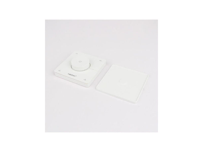 Miboxer Fjernbetjening - Roterende Hjul - Hvid - CCT - 4 Scener - 2.4GHz RF
