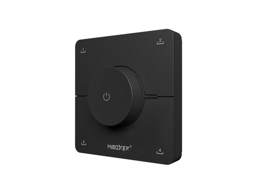 Miboxer Fjernbetjening - Roterende Hjul - Sort - CCT - 4 Scener - 2.4GHz RF
