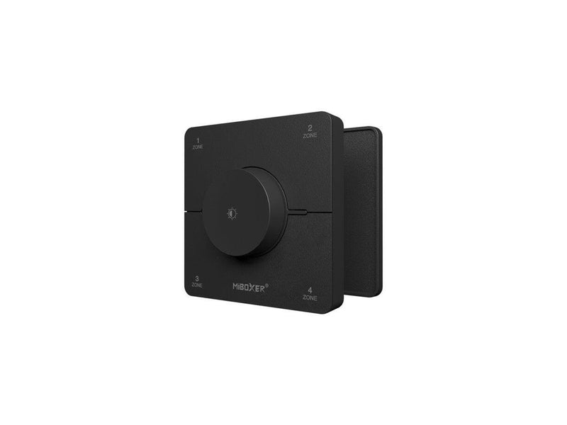 Miboxer Fjernbetjening - Sort - CCT - 4 Zoner - 2.4GHz RF