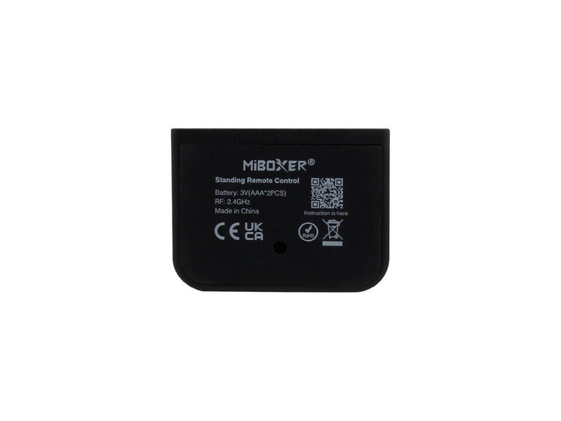 Miboxer Fjernbetjening - Sort - RGB-CCT - 3 Zoner - 2.4GHz RF