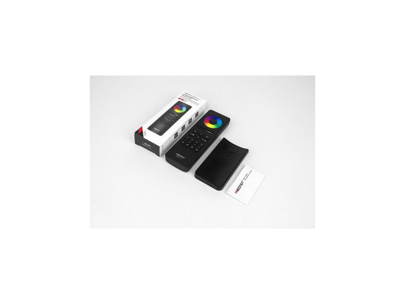 Miboxer Fjernbetjening - Sort - RGB-CCT - 4 Zoner - 2.4GHz RF