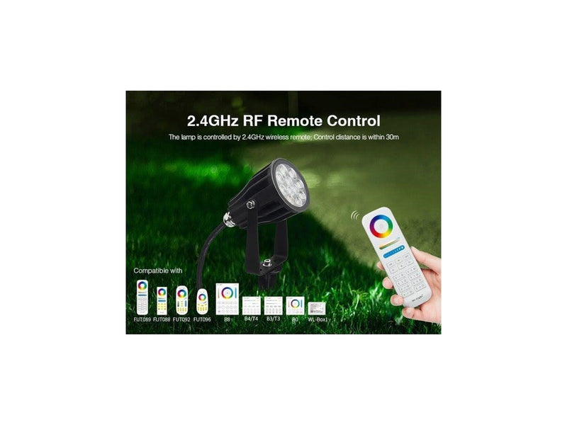 Miboxer Have Lampe - 6W - RGB-CCT - Sæt 3 stk - WiFi - 2.4GHz RF