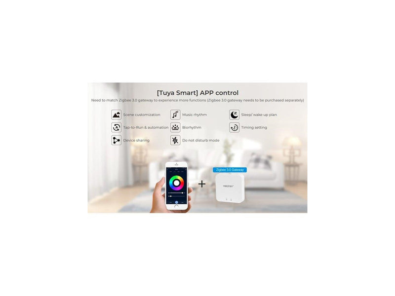 Miboxer Havelampe - 15W - RGB-CCT - 2.4GHz RF Zigbee 3.0 - IP66 - 24V